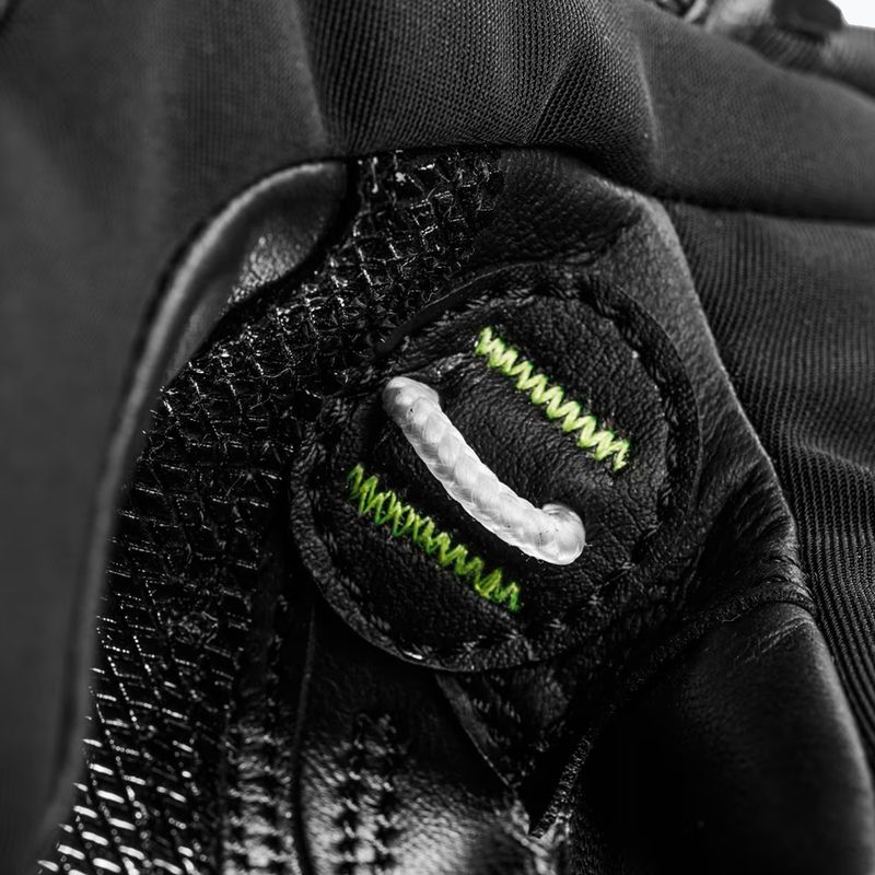 Detské lyžiarske rukavice LEKI WCR C-Tech 3D Junior black/ice lemon 6