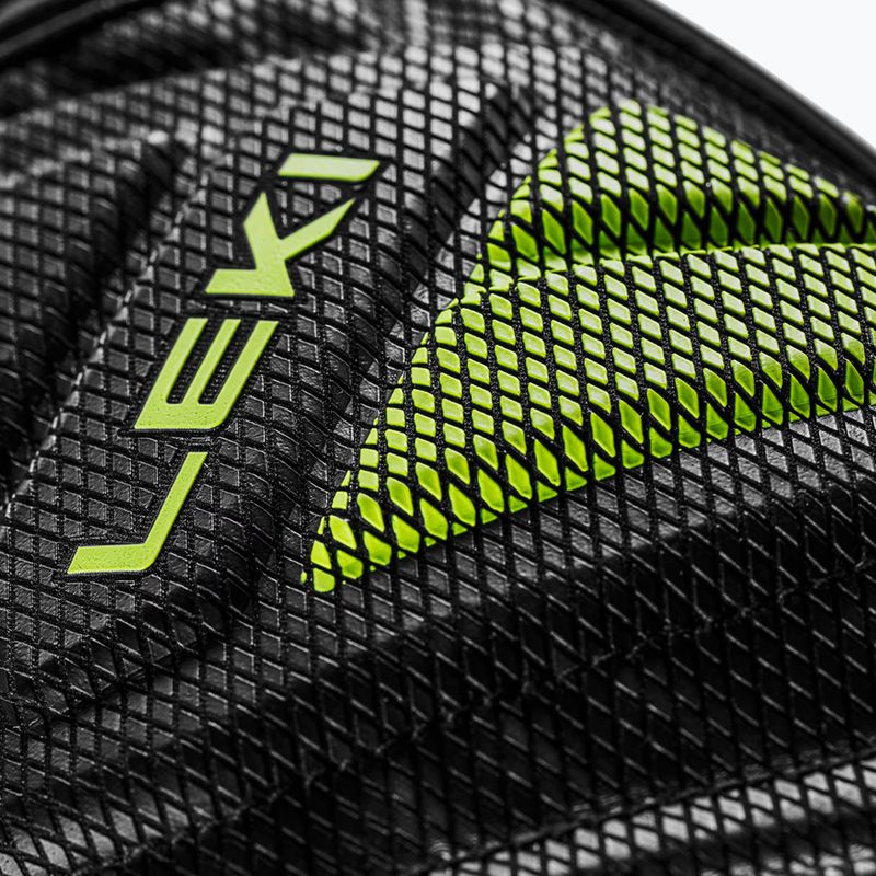 Detské lyžiarske rukavice LEKI WCR C-Tech 3D Junior Mitt black/ice lemon 5