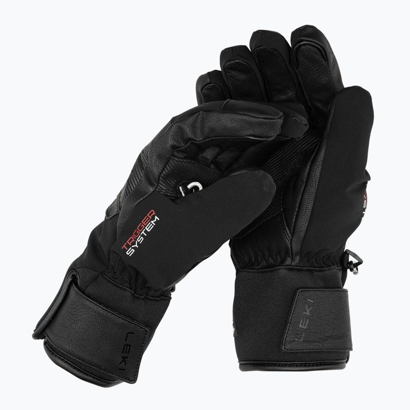 Pánske lyžiarske rukavice LEKI Performance 3D GTX black