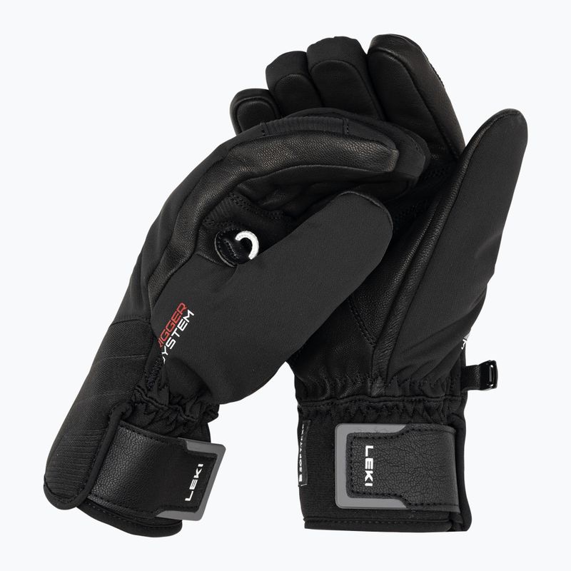 Pánske lyžiarske rukavice LEKI Falcon 3D black