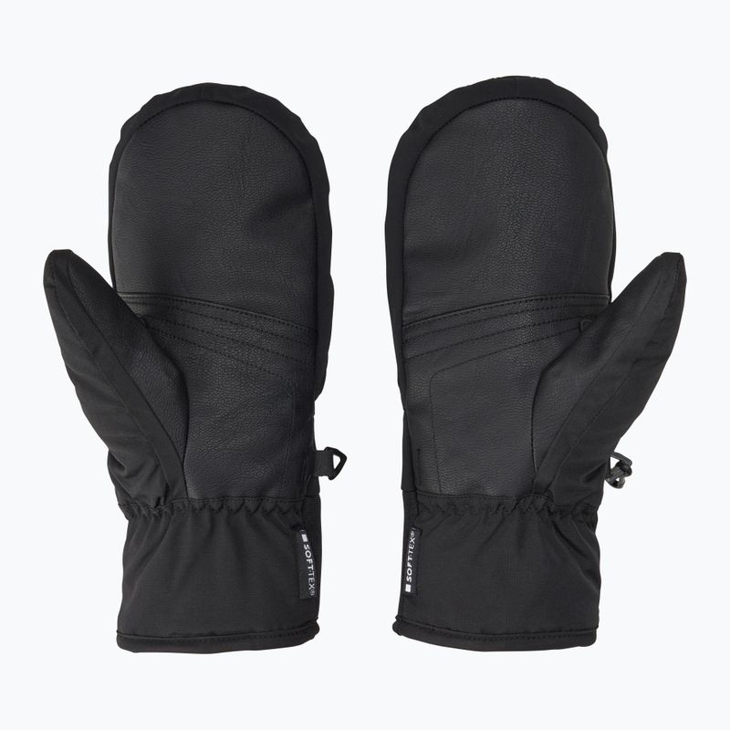 Detské lyžiarske rukavice LEKI Griffin 3D Junior Mitt black 3