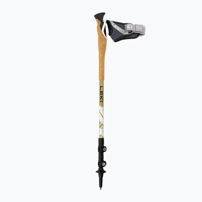 Trekingové palice LEKI Cross Trail TA white/goldbrown/black 2