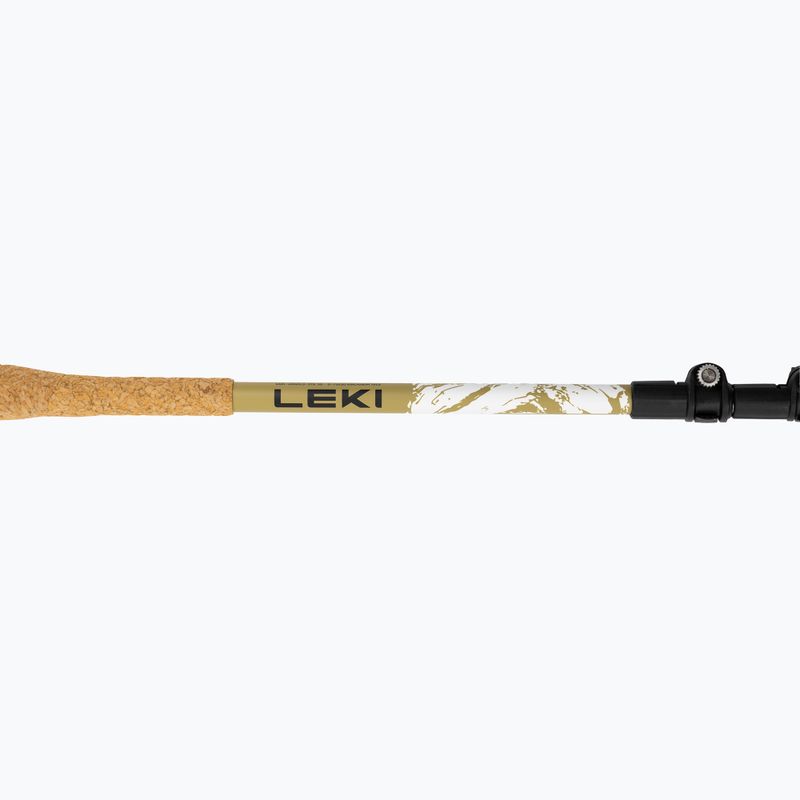 Trekingové palice LEKI Cross Trail TA white/goldbrown/black 5