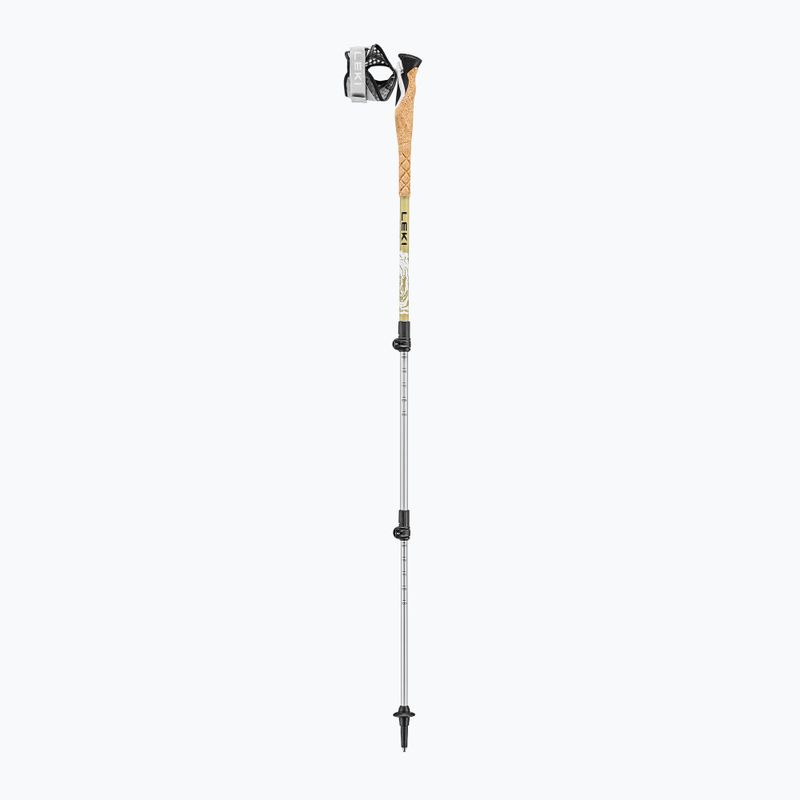 Trekingové palice LEKI Cross Trail TA white/goldbrown/black 6