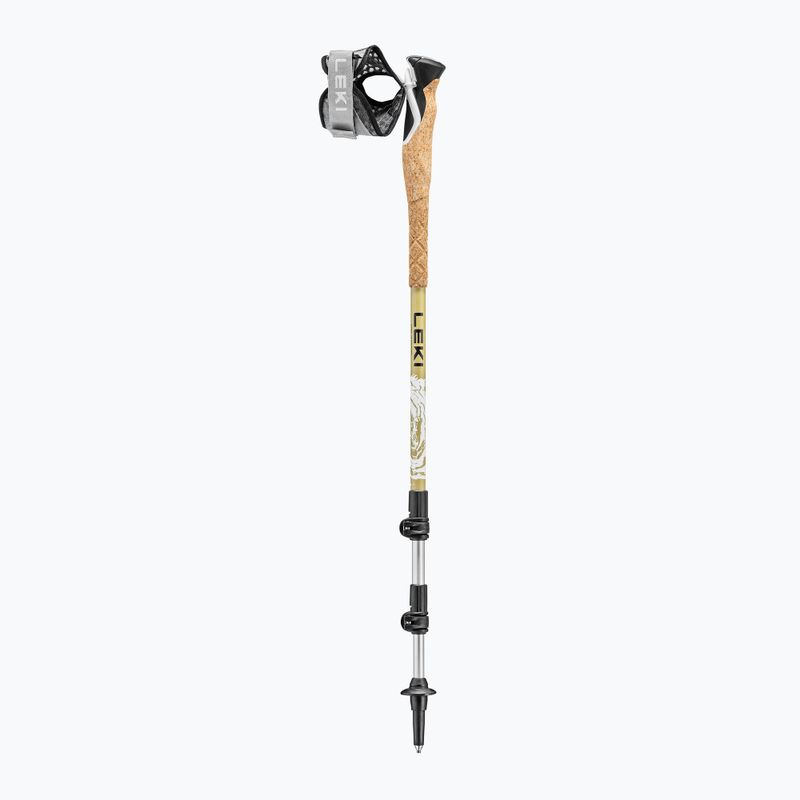 Trekingové palice LEKI Cross Trail TA white/goldbrown/black 7