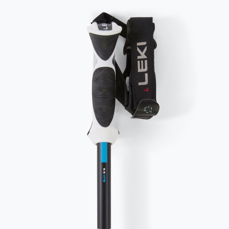 Lyžiarske palice LEKI Bold Lite S dark anthracite/black/bright blue 2