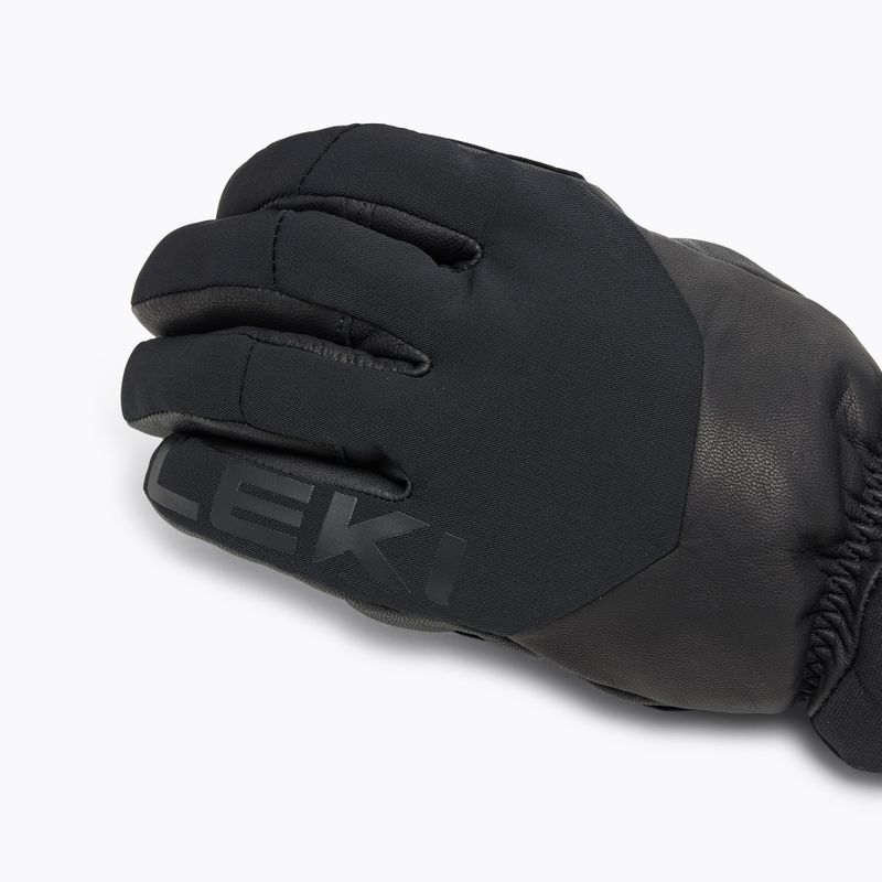 Pánske lyžiarske rukavice LEKI Hevon 3D black 5