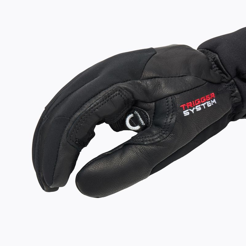 Pánske lyžiarske rukavice LEKI Hevon 3D black 6