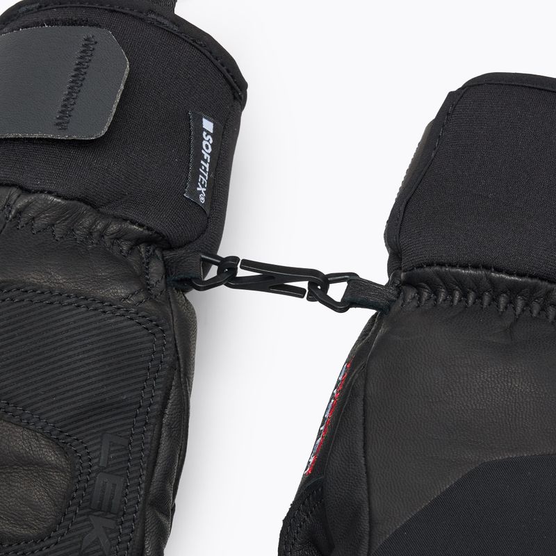 Pánske lyžiarske rukavice LEKI Hevon 3D black 7