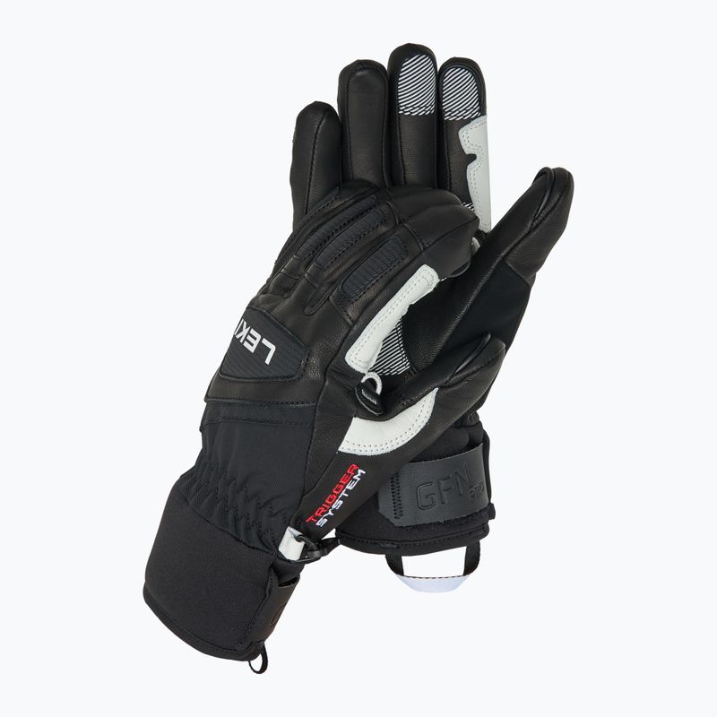 Dámske lyžiarske rukavice LEKI Griffin Pro 3D black