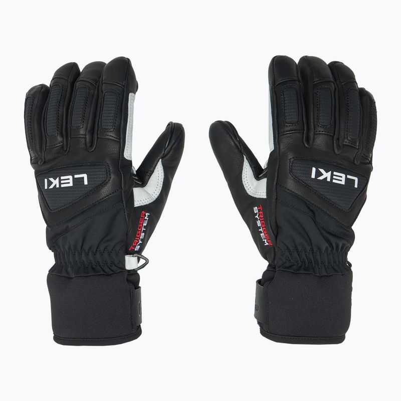 Dámske lyžiarske rukavice LEKI Griffin Pro 3D black 3