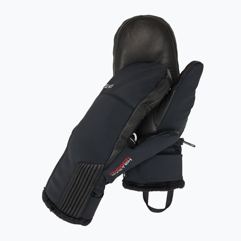 Dámske lyžiarske rukavice LEKI Vallarta 3D Mitt black