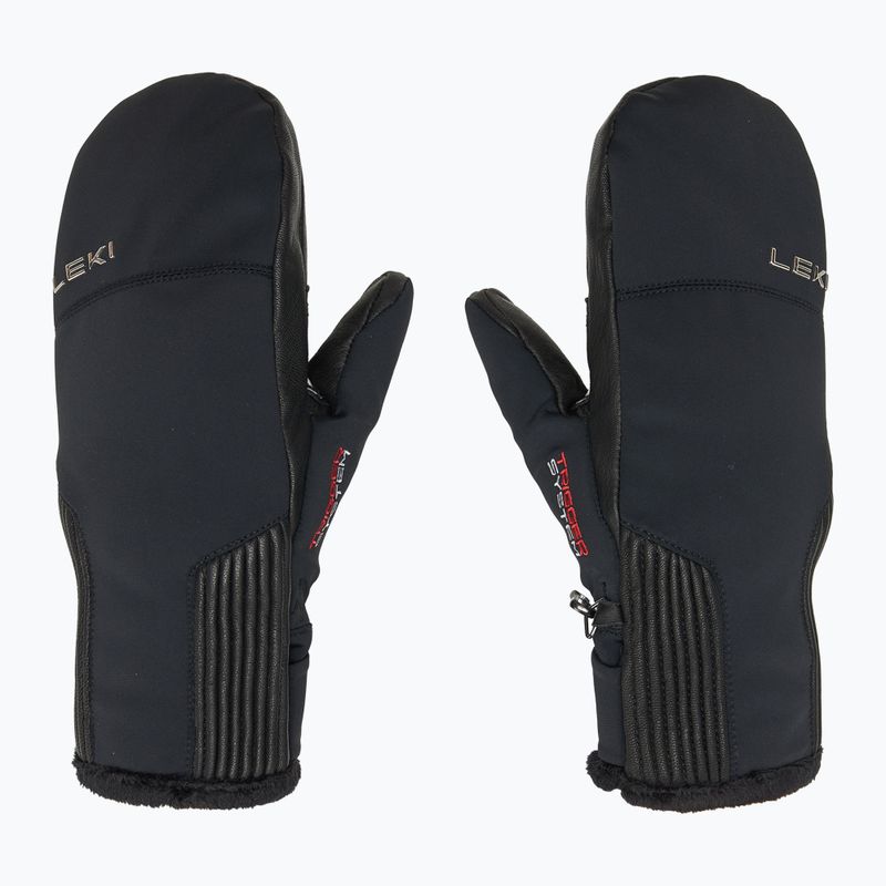 Dámske lyžiarske rukavice LEKI Vallarta 3D Mitt black 3