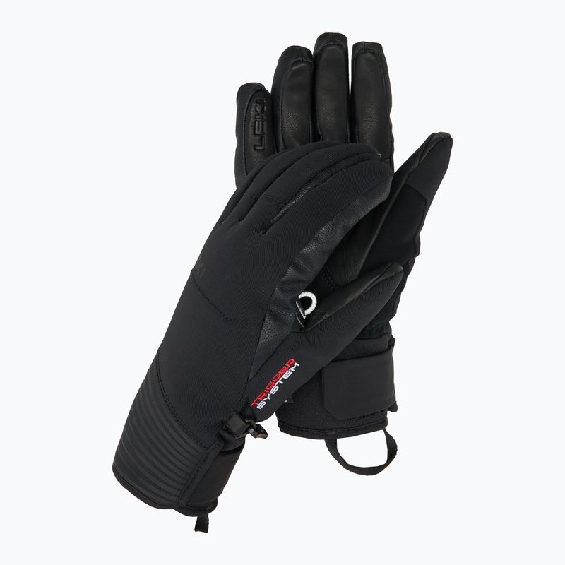 Dámske lyžiarske rukavice LEKI Sparrow 3D black