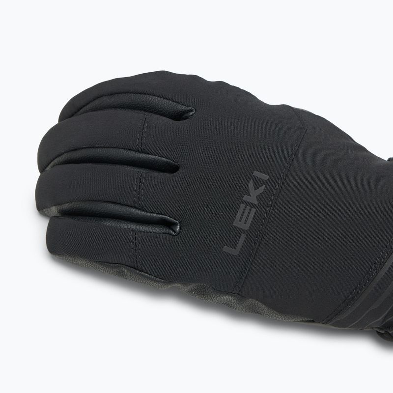 Dámske lyžiarske rukavice LEKI Sparrow 3D black 5