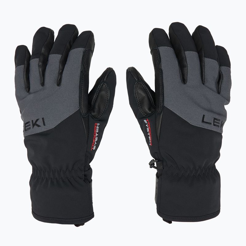 Pánske lyžiarske rukavice LEKI Pegas 3D GTX black/graphite 3