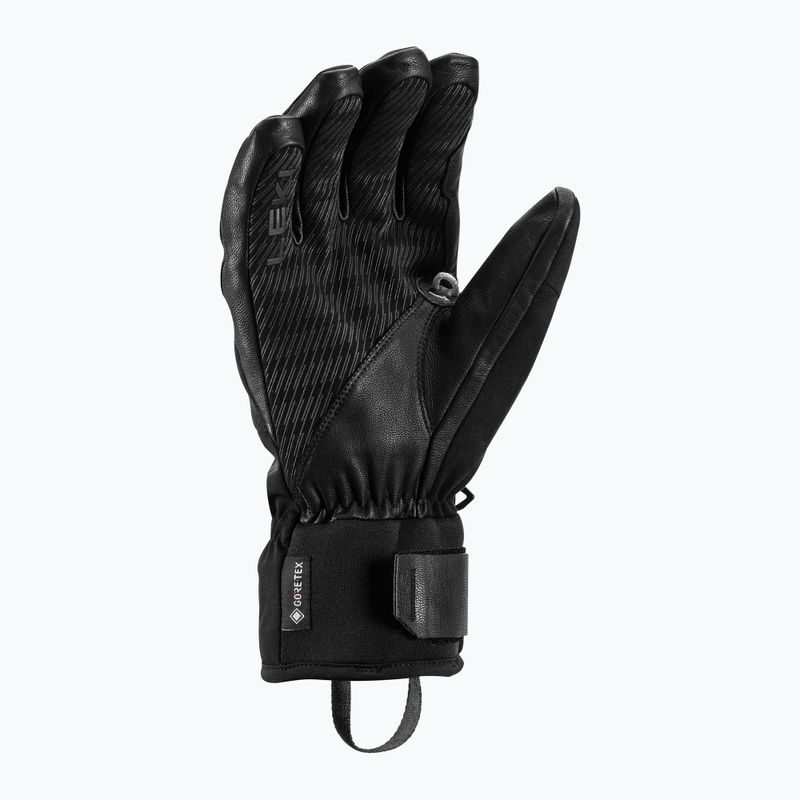 Pánske lyžiarske rukavice LEKI Pegas 3D GTX black/graphite 8