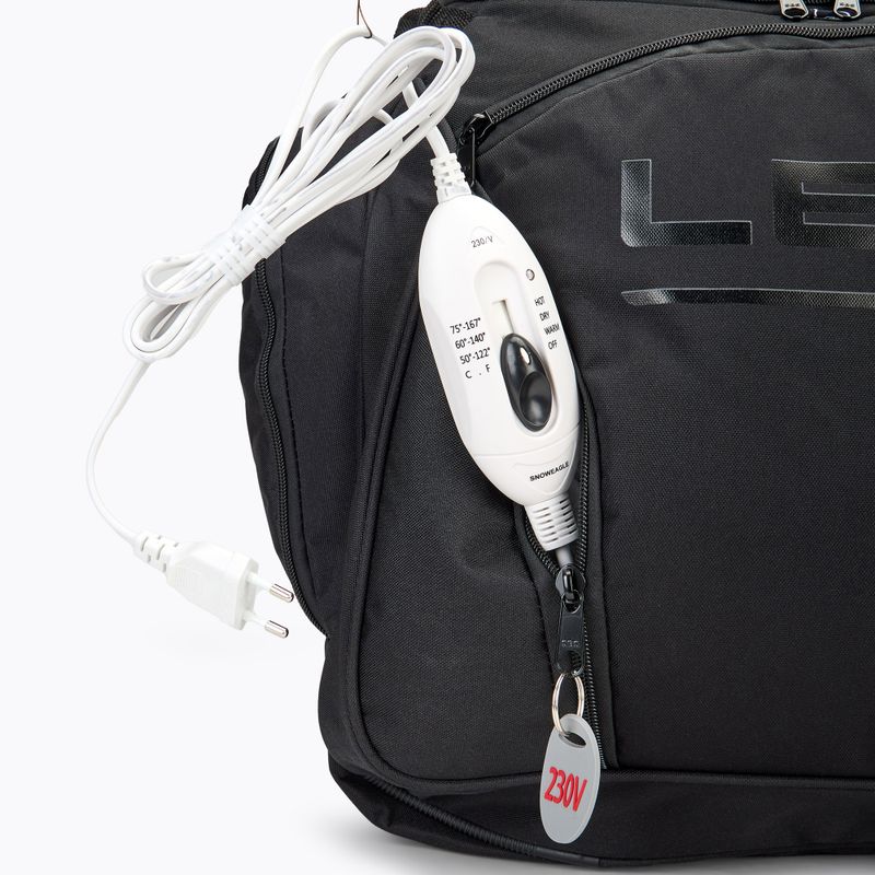 Vak na lyžiarky a helmu LEKI Bootbag Hot Heatable black 8