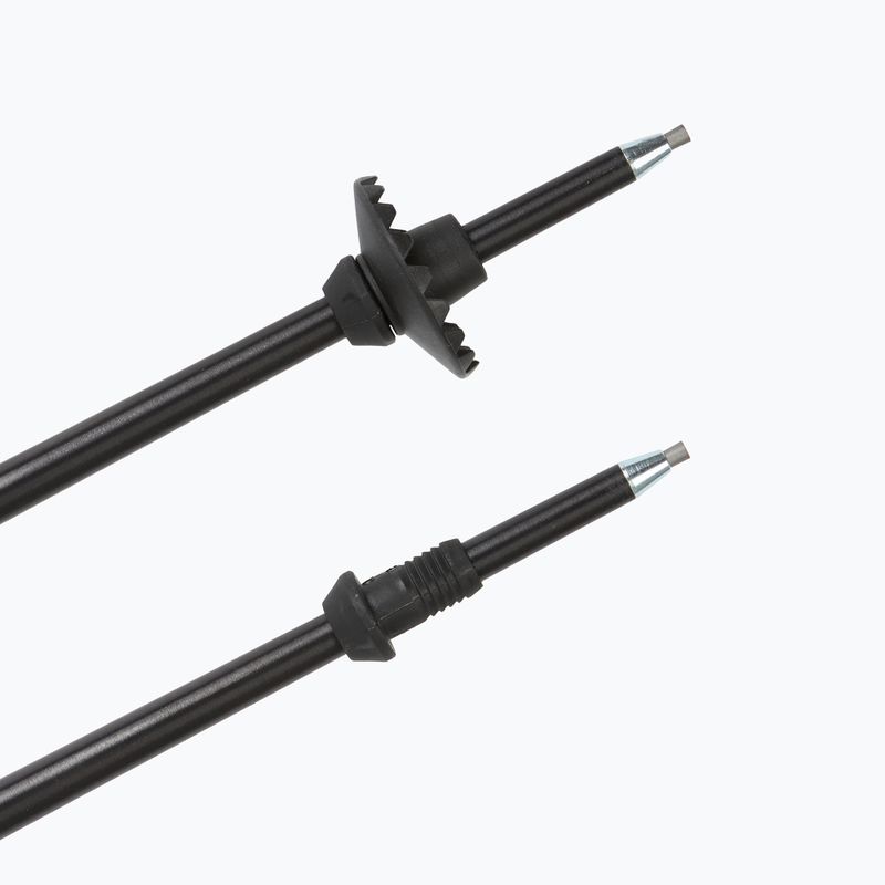 Lyžiarske palice LEKI Hot Shot anodized black/eloxal gray/eloxal red 5