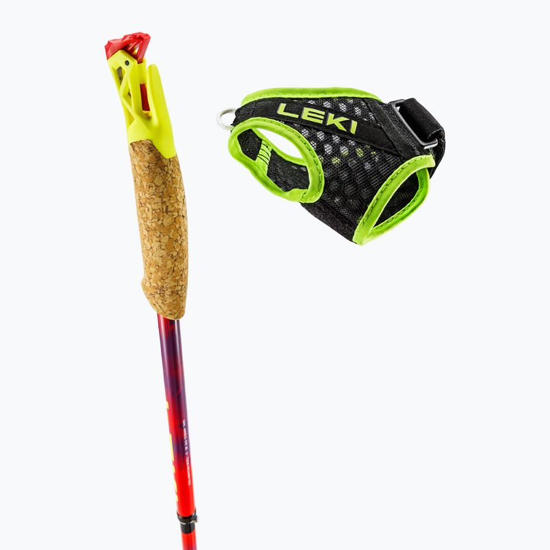 Bežecké palice LEKI Ultatrail FX.One SL red/purple 5