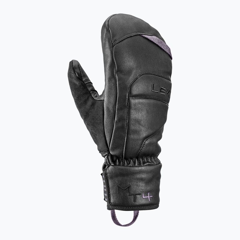 Dámske lyžiarske rukavice LEKI Montera Prime Women Mitt black/blackberry gray 2