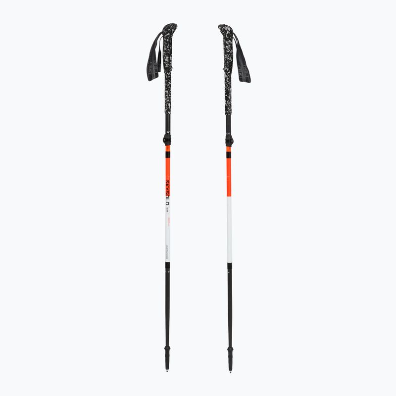 Trekingové palice LEKI Skysolo FX.One Carbon neon orange/white/black 5