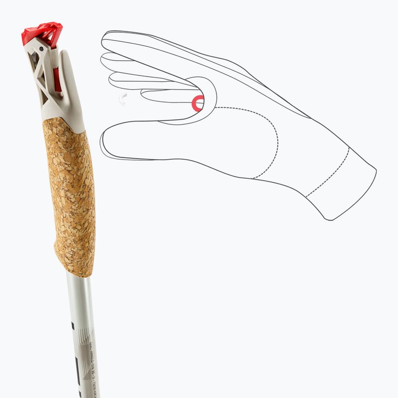 Bežecké palice LEKI Ultatrail FX.One grey 7