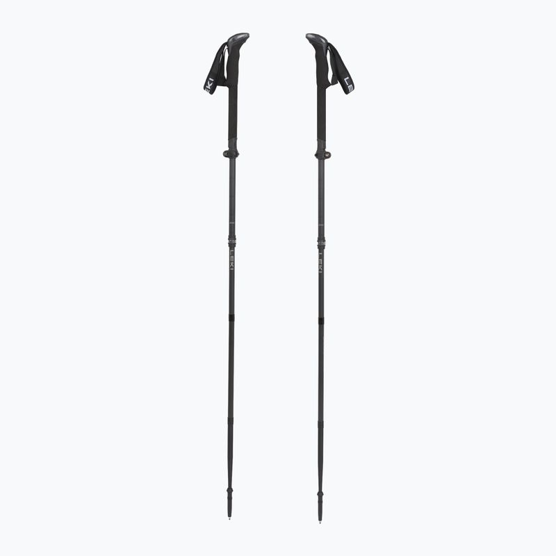 Trekingové palice LEKI Sherpa FX Carbon Strong black/naturalcarbon/light anthracite