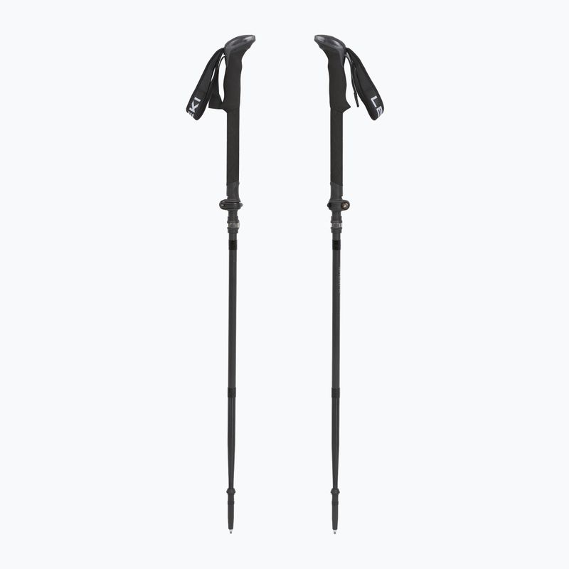 Trekingové palice LEKI Sherpa FX Carbon Strong black/naturalcarbon/light anthracite 5