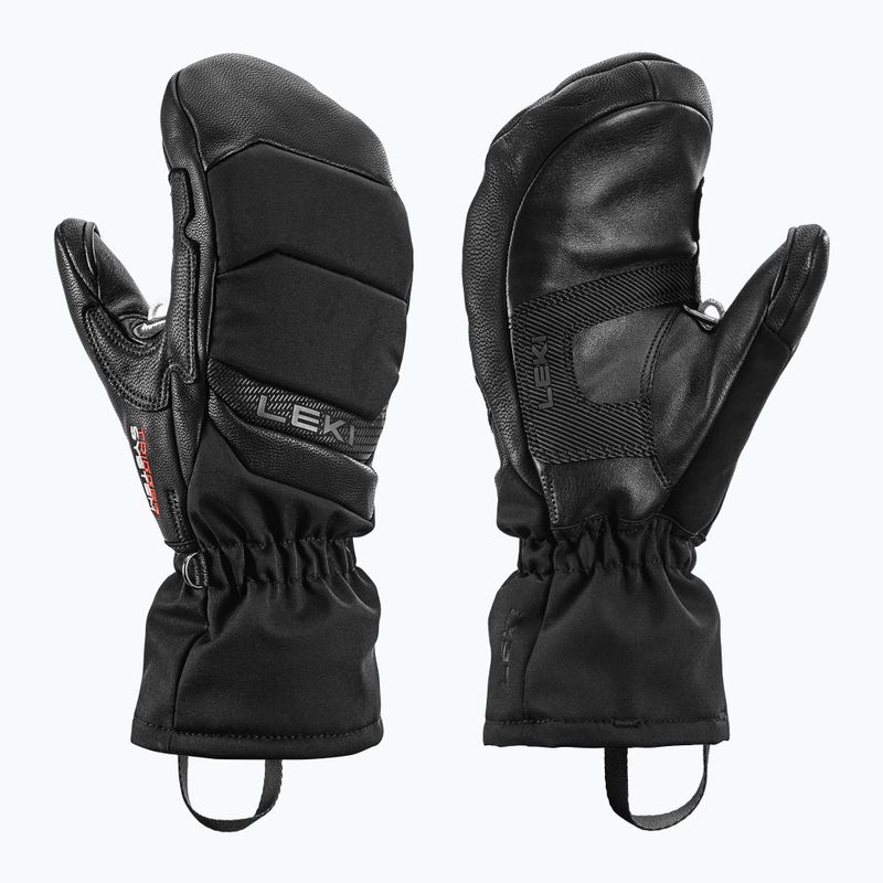 Dámske lyžiarske rukavice LEKI Griffin Base 3D Mitt black
