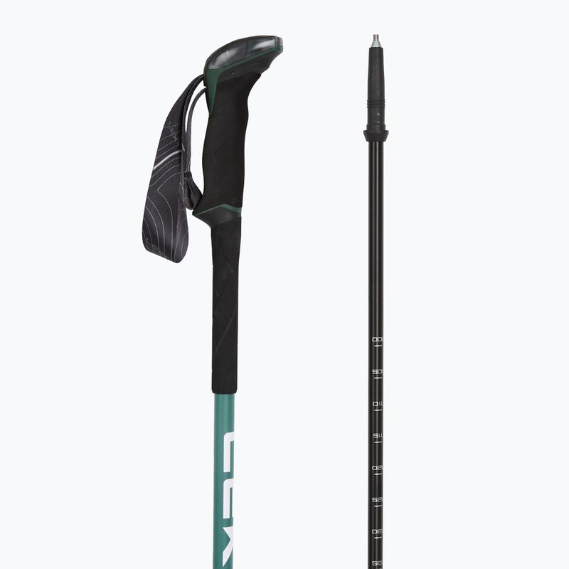 Trekingové palice LEKI Makalu Lite malachite green/dark malachite green/white 3
