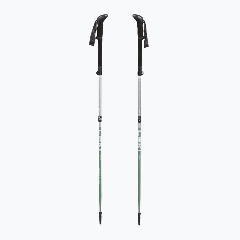 Trekingové palice LEKI Makalu FX TA silver/greygreen/white