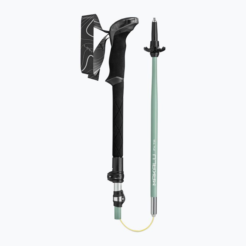 Trekingové palice LEKI Makalu FX TA silver/greygreen/white 3