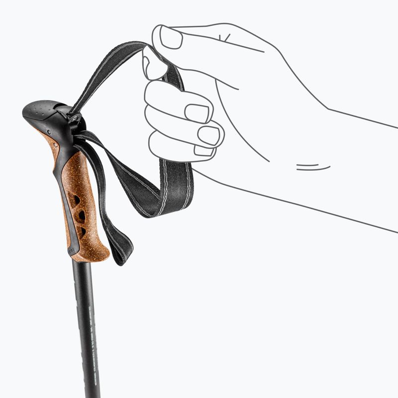 Trekingové palice LEKI Khumbu AS black/dark sea green 6