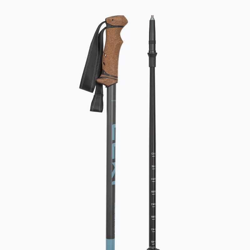 Trekingové palice LEKI Legacy greyblue/dark anthracite 3