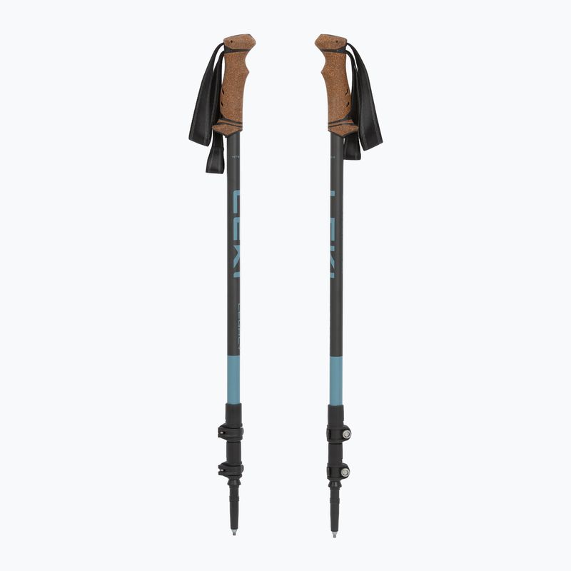 Trekingové palice LEKI Legacy greyblue/dark anthracite 5