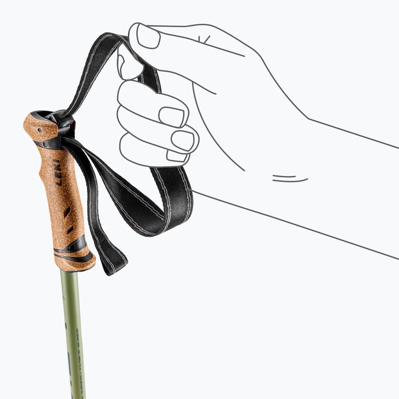 Trekingové palice LEKI Legacy Lite denim blue/dark olive 6