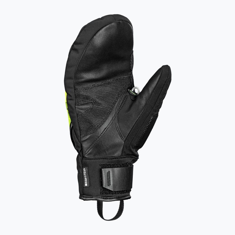Lyžiarske rukavice LEKI WCR Core TR Mitt black/neon yellow 3