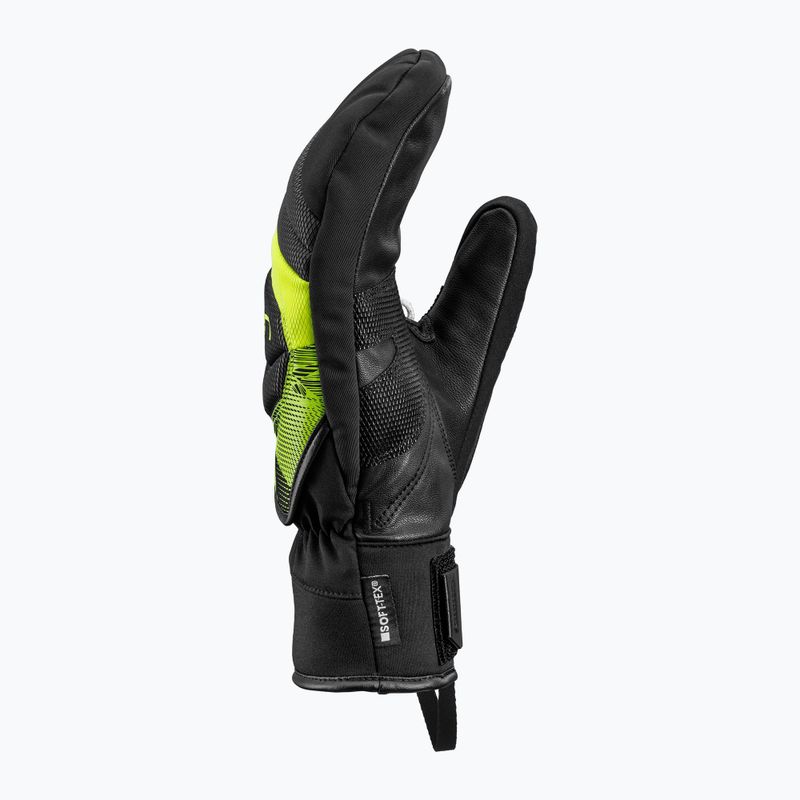 Lyžiarske rukavice LEKI WCR Core TR Mitt black/neon yellow 4