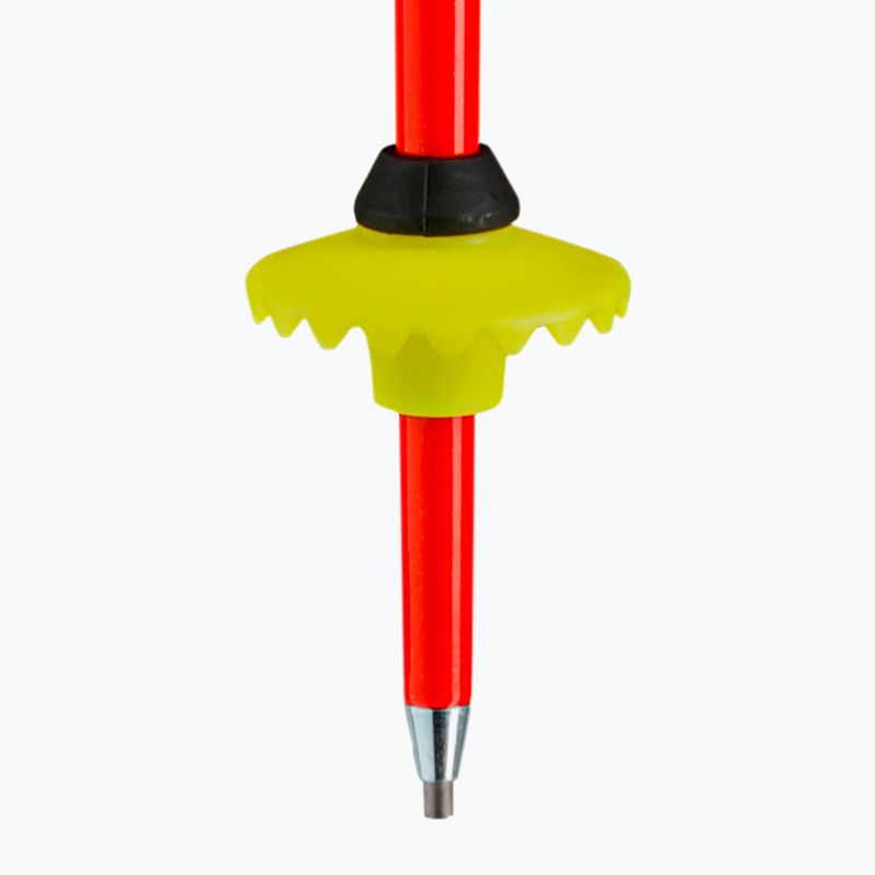 Detské lyžiarske palice LEKI WCR Evo Lite SL TR bright red/black/neon yellow 5
