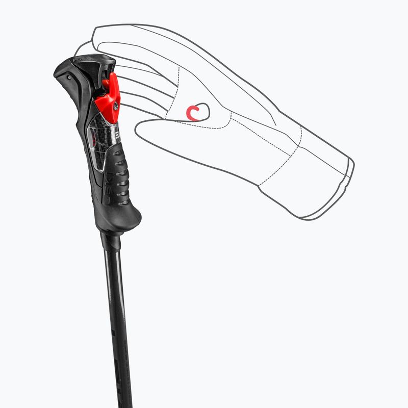 Lyžiarske palice LEKI Airfoil 14 TR black 6