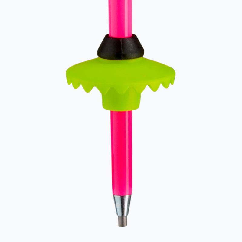Detské lyžiarske palice LEKI WCR Evo Lite SL TR neon pink/black/neon yellow 5