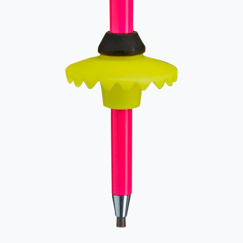 Detské lyžiarske palice LEKI WCR Pro Lite SL TR neon pink/black/neon yellow 5