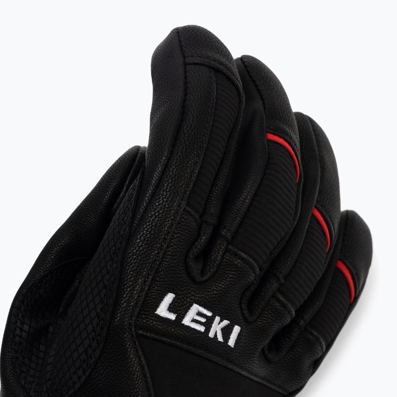 LEKI Griffin Tune S Boa pánske lyžiarske rukavice black/red 649808302080 4