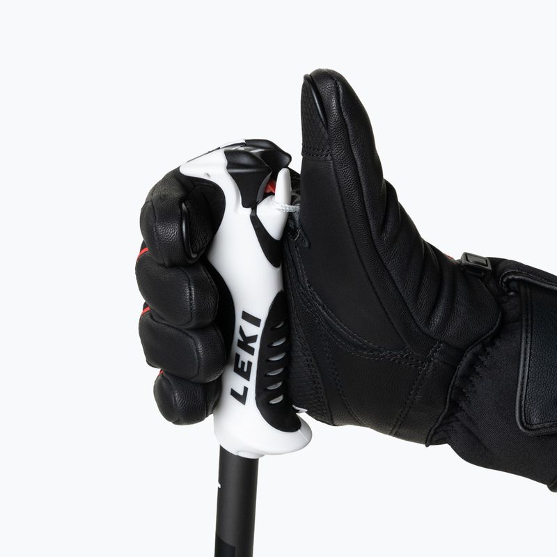 LEKI Griffin Tune S Boa pánske lyžiarske rukavice black/red 649808302080 8