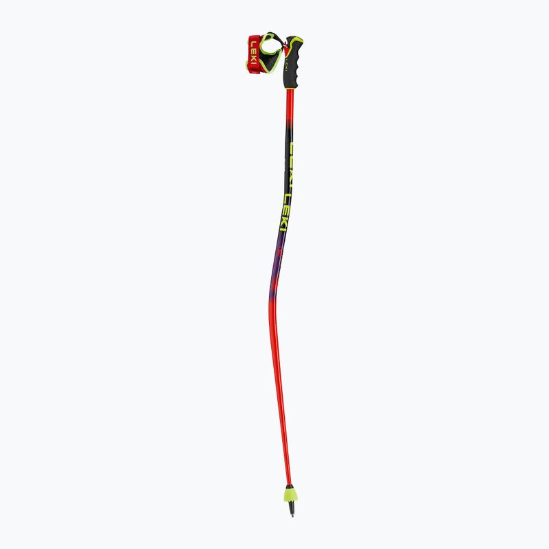 Lyžiarske palice LEKI WCR Pro GS TR bright red/black/neon yellow 2
