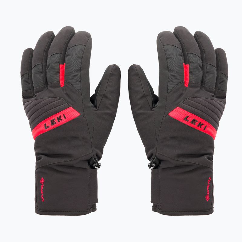 LEKI Space Gtx pánske lyžiarske rukavice červené 643861302 3