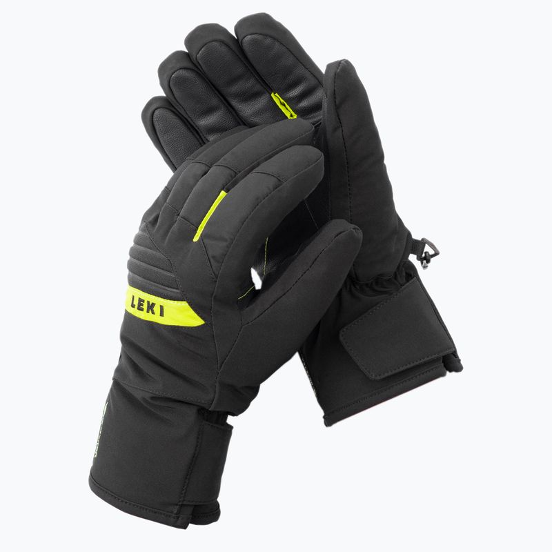 LEKI Space Gtx pánske lyžiarske rukavice zelené 643861304