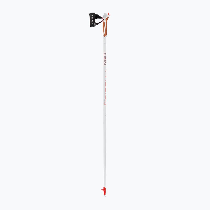 LEKI Passion strieborné palice na nordic walking 64925100