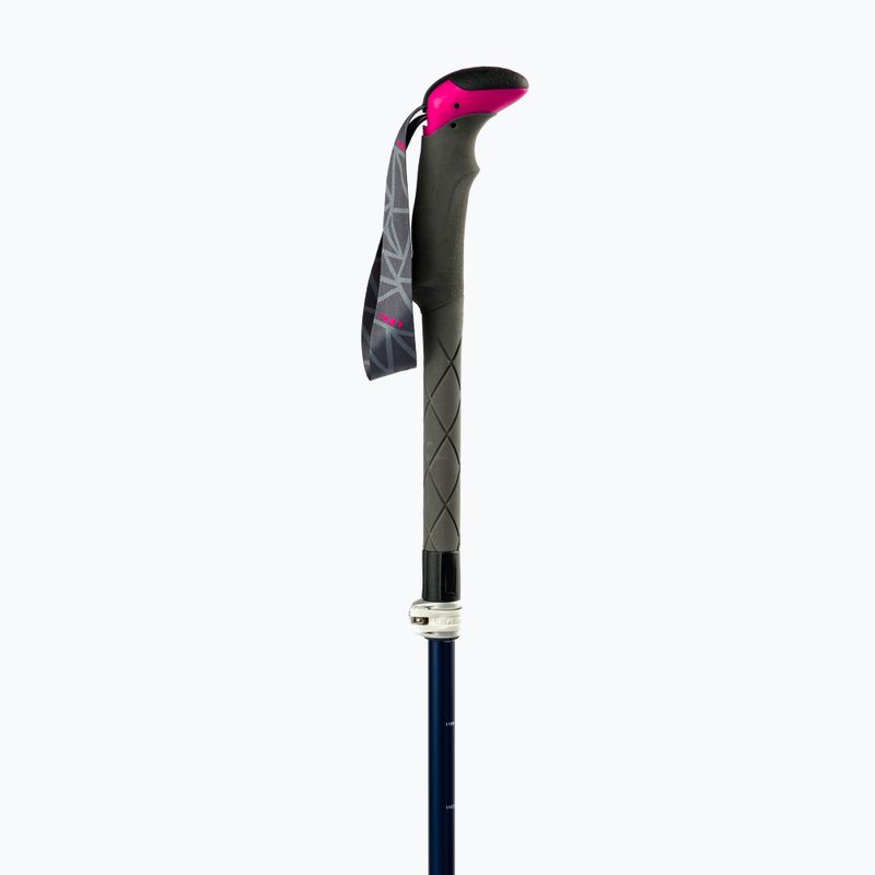 Trekingové palice LEKI Micro Vario Carbon modré 6492067 2